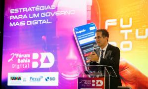 Na foto Rodrigo Pimentel, Secretário da Administração. 2° Fórum Bahia Digital. Foto: Joá Souza/GOVBA
