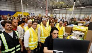 Centro de Distribuição Mercado Livre. Foto: Joá Souza/GOVBA