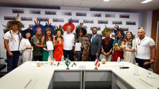 Demarcação de Terras Indígenas. Foto: Feijão Almeida/GOVBA