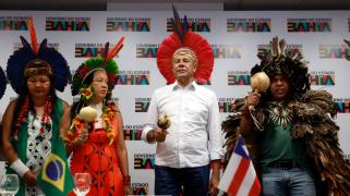 Demarcação de Terras Indígenas. Foto: Feijão Almeida/GOVBA