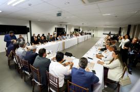 Reunião com presidentes de consórcios públicos da Bahia