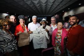 Sessão especial de cinema com exibição do filme Malês. Foto: Wuiga Rubini/GOVBA