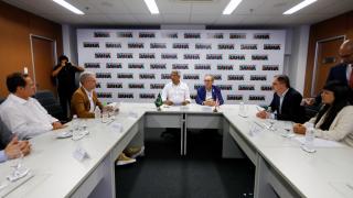 Anúncio sobre lançamento do edital para patrocínio do carnaval 2026. Foto: Joá Souza/GOVBA