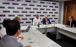 Anúncio sobre lançamento do edital para patrocínio do carnaval 2026. Foto: Joá Souza/GOVBA