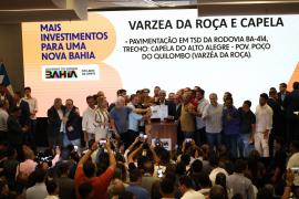 Autorização de convênios para obras em diversos municípios baianos. FotoS: Wuiga Rubini/GOVBA 