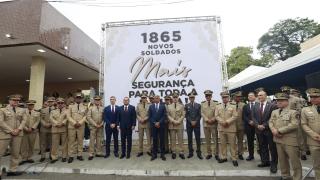 Bahia forma 1.865 novos soldados para reforçar a segurança pública