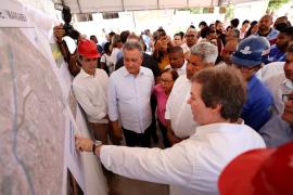 Macrodrenagem dos rios Jaguaribe e Mangabeira avança e alcança 80% de execução