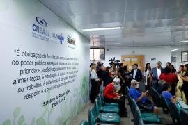 Inauguração novas salas no Creasi. Fotos: Matheus Landim/GOVBA