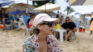 Manuela Melo, turista de Brasília. Operação Verão. Foto: Joá Souza/GOVBA