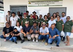 Intercâmbio em Santanópolis. Foto: Jurema Raquelo