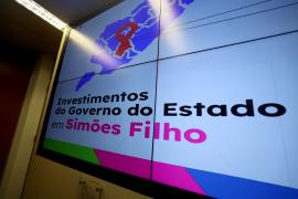 Reunião com prefeito de Simões Filho. Foto: Wuiga Rubini/GOVBA