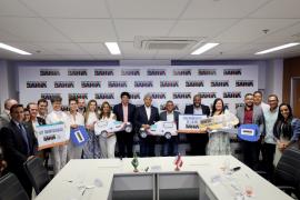 Reunião com prefeito de Simões Filho. Foto: Wuiga Rubini/GOVBA