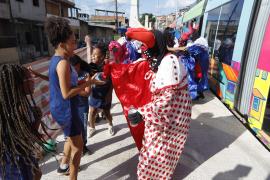 Abre Alas do VLT leva o carnaval ao Subúrbio Ferroviário. Foto: Joá Souza/GOVBA