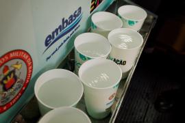 Ponto de hidratação no Campo Grande. Foto: Tom Rodrigues/GOVBA