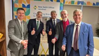 Com Lula, governador Jerônimo Rodrigues participa da abertura do Escritório ApexBrasil na Índia