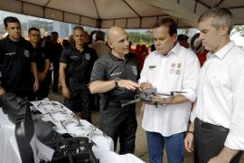 Governo do Estado reforça segurança pública com entrega de fuzis e novas viaturas