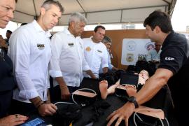 Bahia fortalece forças de segurança com entrega de 112 viaturas, armamentos e novos equipamentos