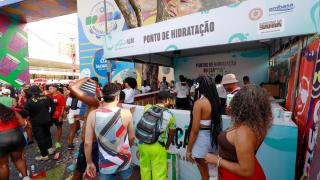 Ilhas de Hidratação. Foto: Feijão Almeida/GOVBA 