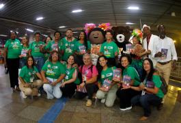 Metrô recebe ações de proteção social de crianças e adolescentes no Carnaval. Foto: Joá Souza/GOVBA