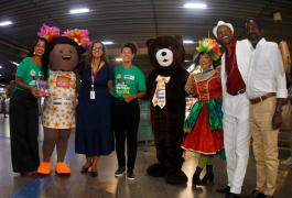Metrô recebe ações de proteção social de crianças e adolescentes no Carnaval. Foto: Joá Souza/GOVBA