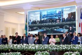 Governador prestigia cerimônia de posse da nova mesa diretora do Tribunal de Justiça da Bahia