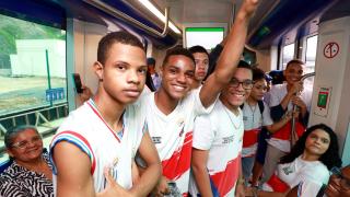 Circuito Educativo do VLT. Foto: Feijão Almeida/GOVBA 