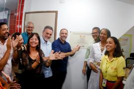 Inauguração do novo Centro Público de Economia Solidária. Foto: Joá Souza/GOVBA