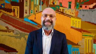 Manoel Calazans, assessor especial da Secretaria de Educação. Colégio Clarice Santiago. Foto: Feijão Almeida/GOVBA 