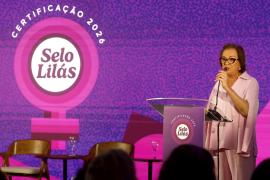 Selo Lilás. Foto: Joá Souza/GOVBA