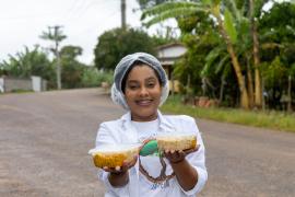 Comida no Prato na Associação da Jaqueira. Foto: André Frutuôso/CAR
