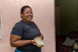 Comida no Prato na Associação da Jaqueira. Foto: André Frutuôso/CAR