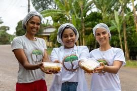 Comida no Prato na Associação da Jaqueira. Foto: André Frutuôso/CAR
