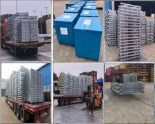 Imagens de parte do material que está vindo da China