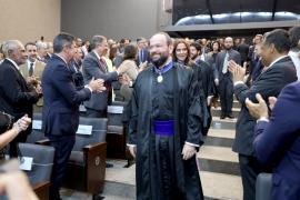 Posse do presidente do TRE-BA. Fotos: Wuiga Rubini/GOVBA