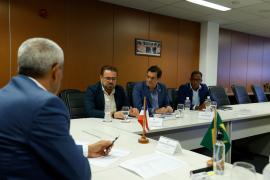 Prefeito de Madre de Deus. Foto Matheus Landim/GOVBA