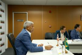 Prefeito de Madre de Deus. Foto: Matheus Landim/GOVBA