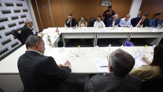 Audiência com o prefeito de Piripá. Foto: Feijão Almeida/GOVBA