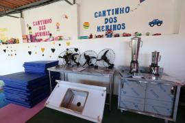 Novos equipamentos fortalecem a estrutura de creches comunitárias e ampliam segurança alimentar na infância