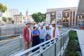 Jerônimo Rodrigues visita obra do Teatro Castro Alves, que reabre ao público em 1º de julho