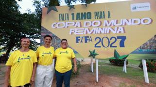 Bahia dá início à contagem regressiva para a Copa do Mundo FIFA de Futebol Feminino 2027