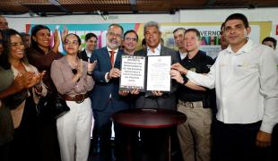 Inauguração e entregas para a Polícia Civil
