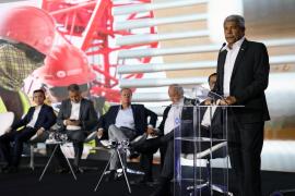 Lançamento da pedra fundamental da Windey Energy