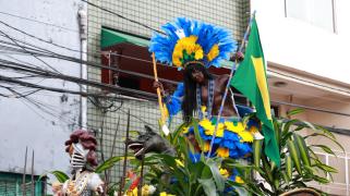 Lapinha amanhece tomada por multidão e celebração marca festejos do Dois de Julho, no Centro Histórico de Salvador