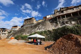 Obras de contenção beneficiam mais de 12 mil pessoas em dois bairros de Salvador