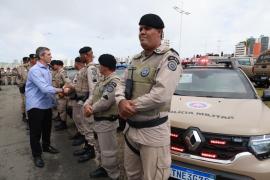 Polícia Militar da Bahia recebe novas viaturas