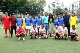 Painel debate futebol feminino e lança inscrições para voluntariado