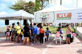 Dia de Lazer no bairro de Praia Grande