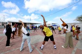 Dia de Lazer no bairro de Praia Grande
