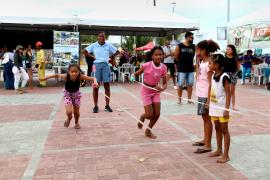 Dia de Lazer no bairro de Praia Grande