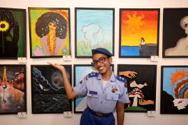 Em Salvador, estudantes do CPM Lobato transformam sentimentos e experiências em obras de arte